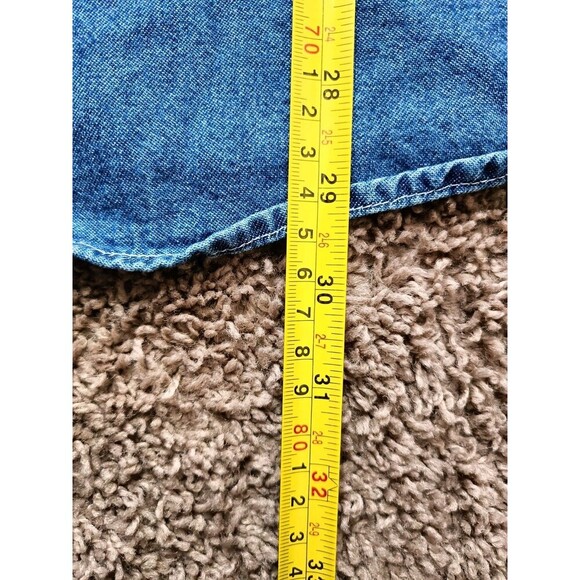 Indiana Cardinal  Button Up Shirt Men's Small  Blue Short Sleeve - Picture 7 of 7